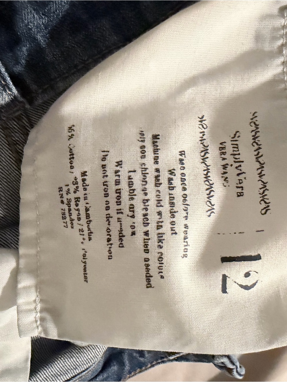 Women’s.  Blue Jeans